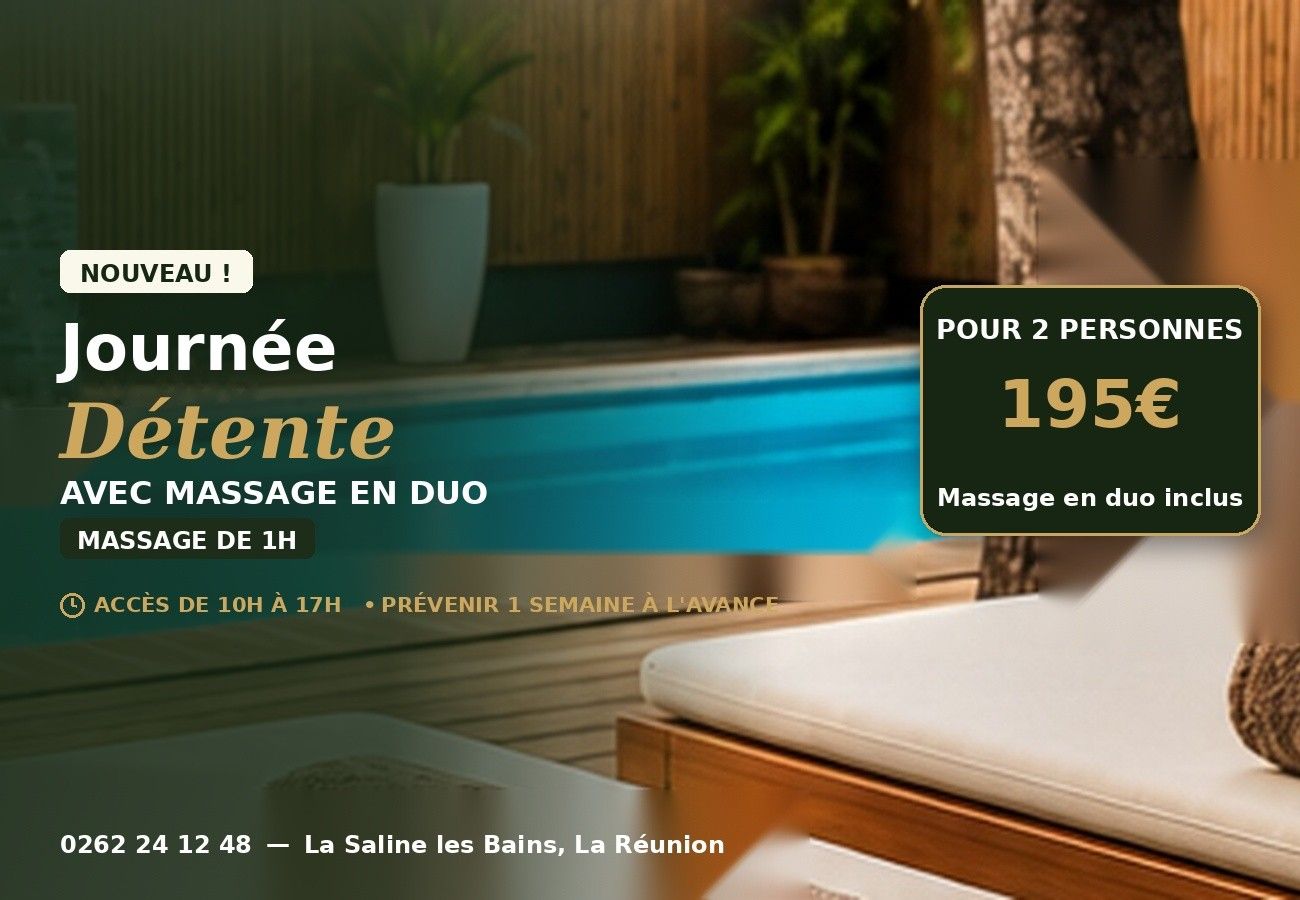 Aparthotel à Saline les Bains - 16 - LE VACOA - CHAMBRE 16  ETG D
