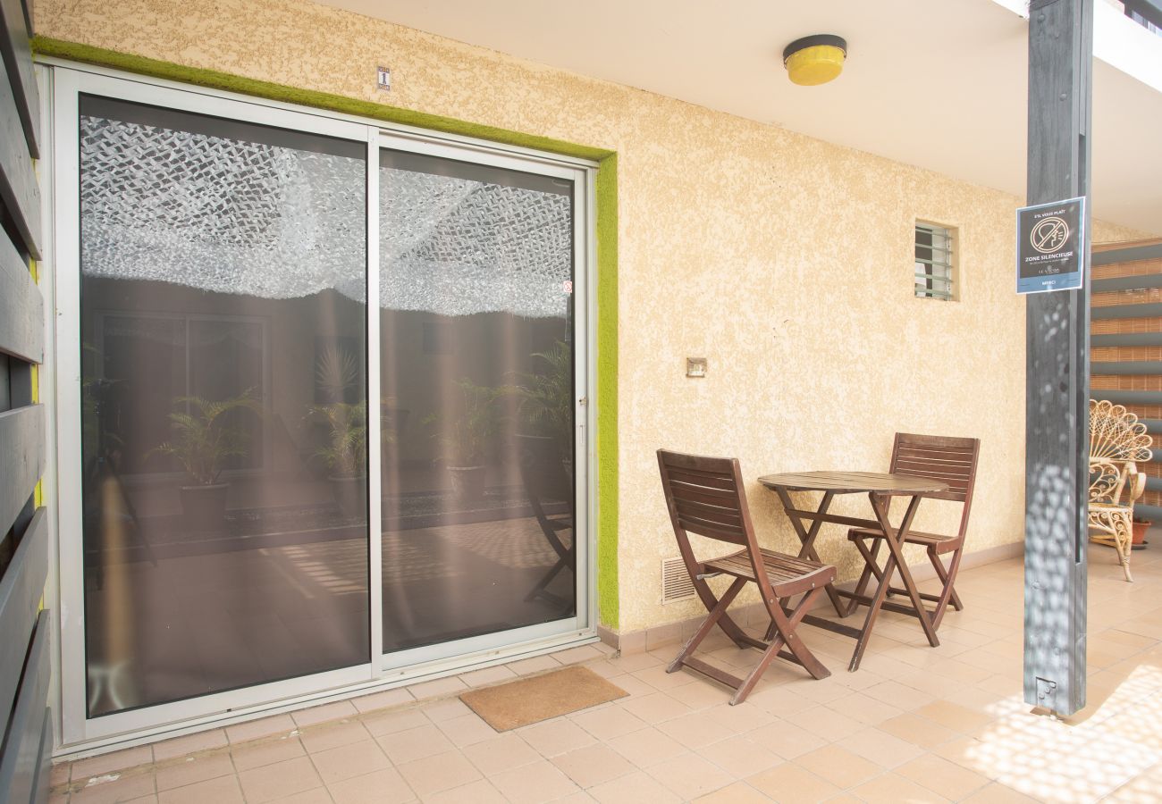 Condohotel in Saline les Bains - 01- LE VACOA - CHAMBRE 1 - Rdc G
